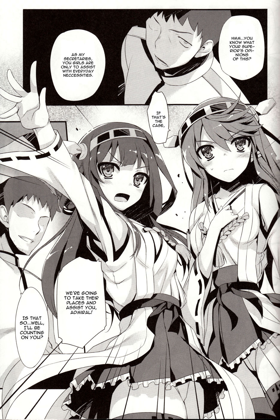 Hentai Manga Comic-Teitoku! Don't Touch Me!-Read-8